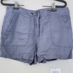 St. Tropez linen shorts sz 4